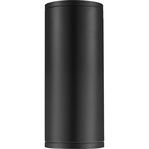 Vegas 1 Light 10.62 inch Powder Coated Black Outdoor Wall Sconce